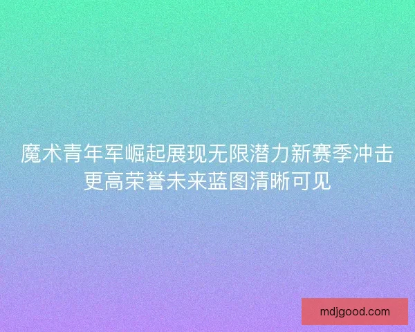 魔术青年军崛起展现无限潜力新赛季冲击更高荣誉未来蓝图清晰可见 魔术青年军崛起展现无限潜力新赛季冲击更高荣誉未来蓝图清晰可见
